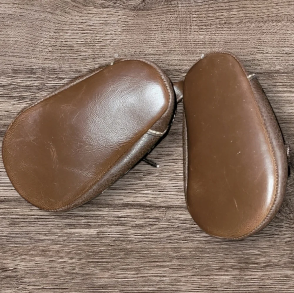 LITTLE BOY'S KOALA BABY BROWN SHOES SIZE 1